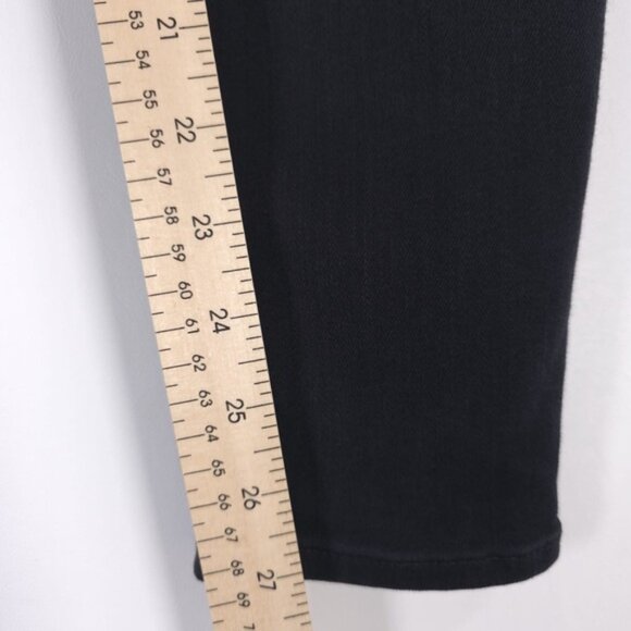 MADEWELL 9” HIGH RISE SKINNY Jeans Black Size 28 - Picture 9 of 13